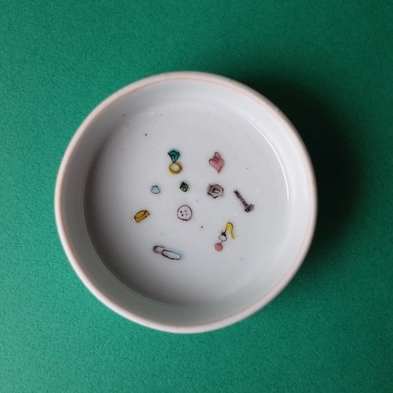 工房あめつち／Kobo Ametsuchi「色絵 小塩壷 宝物シリーズ 烏