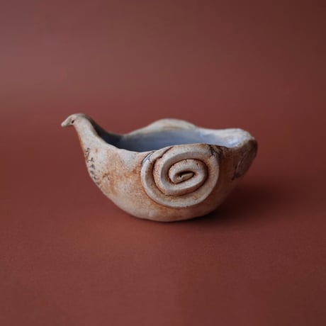 中嶋寿子　置物　小物入れ　作家　陶磁器　オブジェ 中嶋寿子置物小物入れ作家陶磁器オブジェ