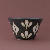 田辺京子さん花柄 陶磁器製 円形皿 田辺京子さん花柄 陶磁器製 円形皿 田辺京子 皿 | gallery ten