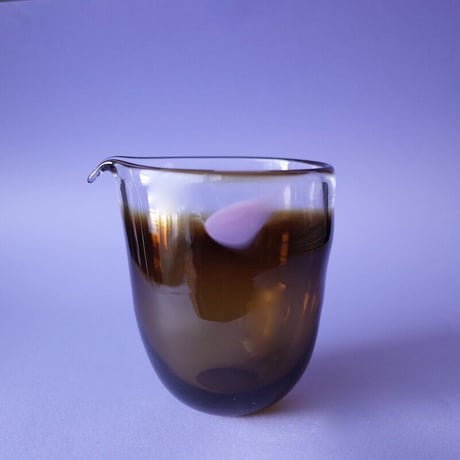 今井美智／IMAI Michi「片口 抽象 茶色」