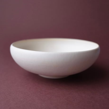 結城 彩／YUKI Aya「マル鉢 white」
