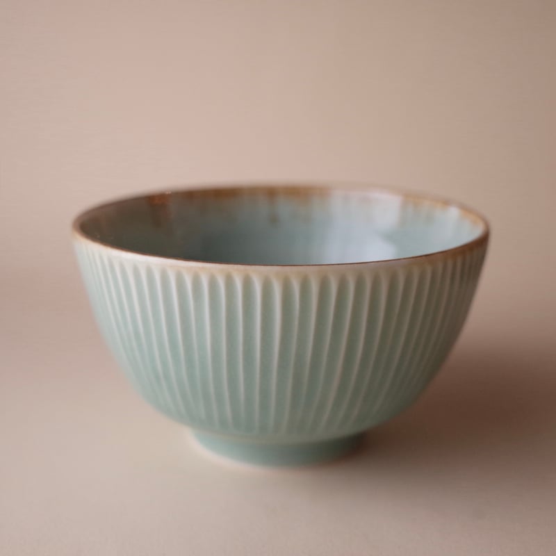 山﨑美和／YAMASAKI Miwa「茶碗 青／さくら色」 | オトメの金沢 陳列室