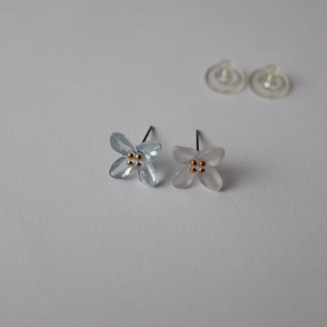 静観朋恵／SHIZUMI Tomoe「はなピアス／はなパールピアス」