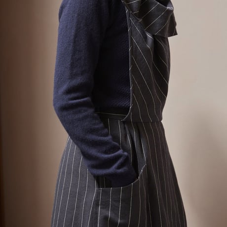 Eatable of Many Orders／エタブルオブメニーオーダーズ「Shibuzumi Apron Skirt」