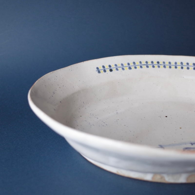 原田直治／HARADA Naoji「楕円皿鉢」 | オトメの金沢 陳列室