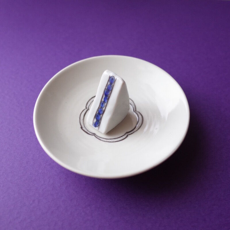 今江未央／IMAE Mio「九谷焼立体豆皿 フルーツサンド」 | オトメの金沢