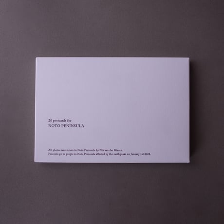 hitonoto／ヒトノト「20 postcards for Noto Peninsula」