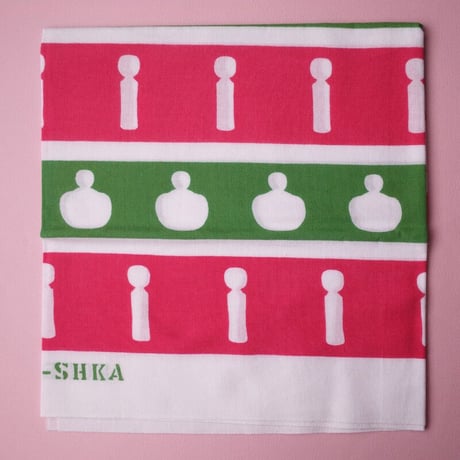 コケーシカ／KOKESHKA「鳴子伝統こけし手ぬぐい」