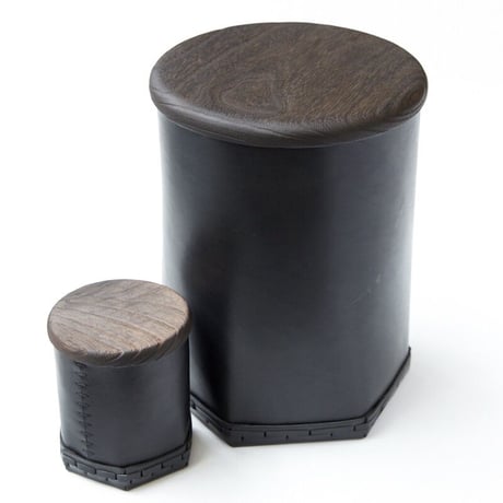 Eatable of Many Orders／エタブルオブメニーオーダーズ「Cylinder Leather Box Mini × 岩本清商店」