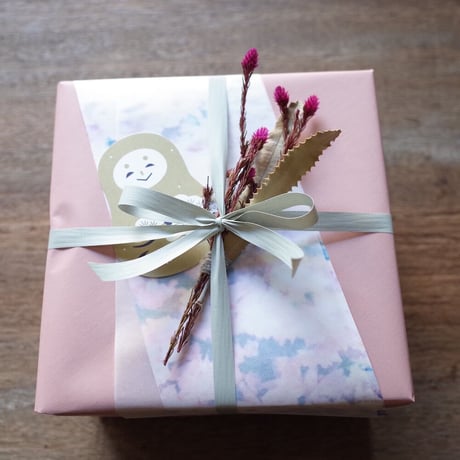 NOTE Flower／ノートフラワー「ドライフラワーのミニブーケ付き包装」