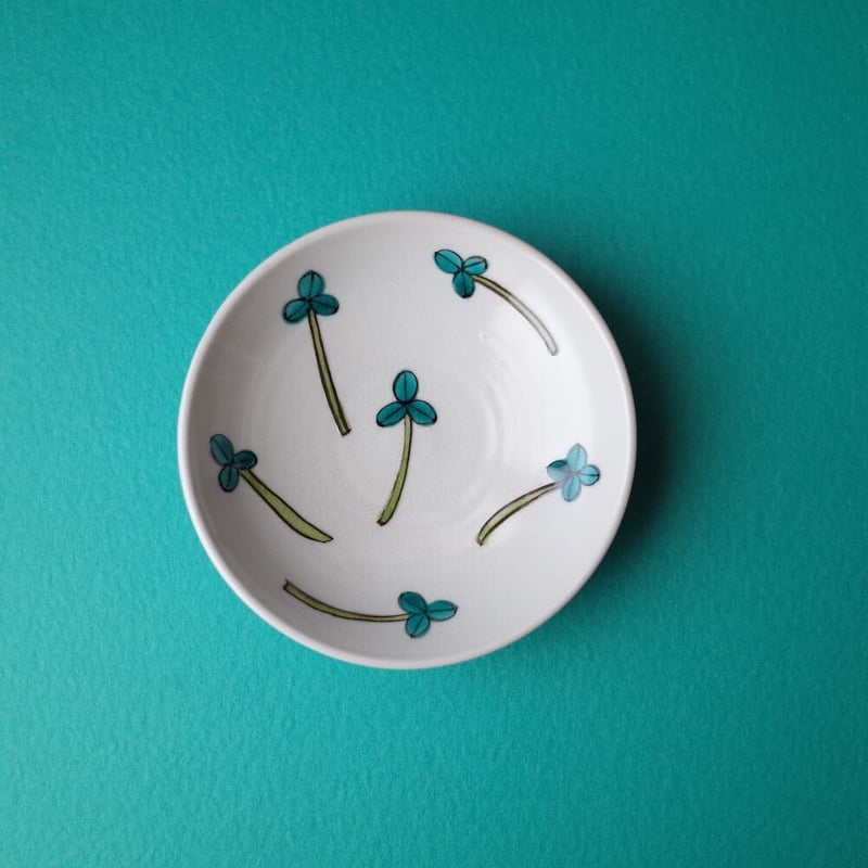 織部 中島春草 盛器 扇形向付 懐石盛器 稲穂文 和食器 美濃焼 織部