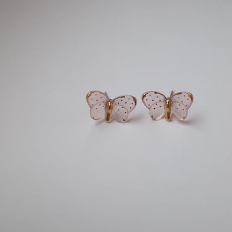 静観朋恵／SHIZUMI Tomoe「ちょうちょピアス／イヤリング」