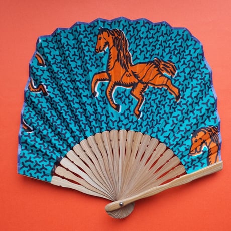 Sun miの扇子 馬柄