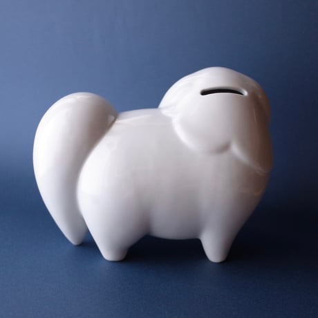 上出長右衛門窯／KUTANI CHOEMON「白狗貯金箱」
