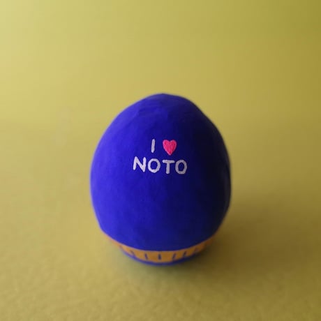 Norikazu Hatta「ミニだるま I LOVE NOTO／I LOVE SAKE」