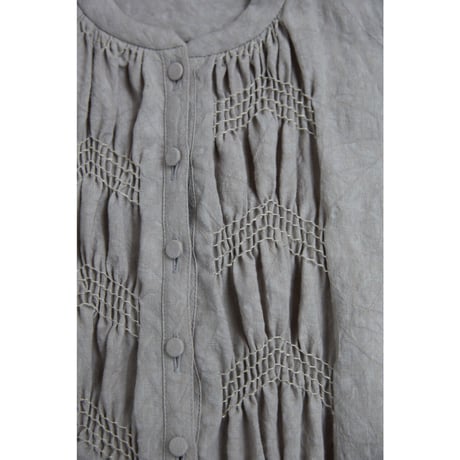 Eatable of Many Orders／エタブルオブメニーオーダーズ「Kogin Heart Blouse Long SWL」