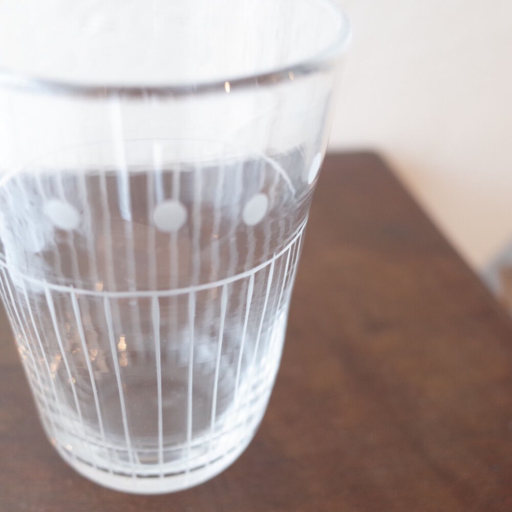 今井美智／IMAI Michi「透明な刺繍のグラス」 | オトメの金沢 陳列室