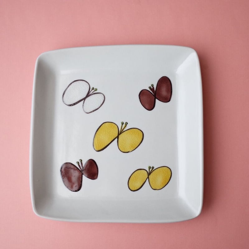 今江未央／IMAE Mio「九谷焼 四角皿 大」 | オトメの金沢 陳列室