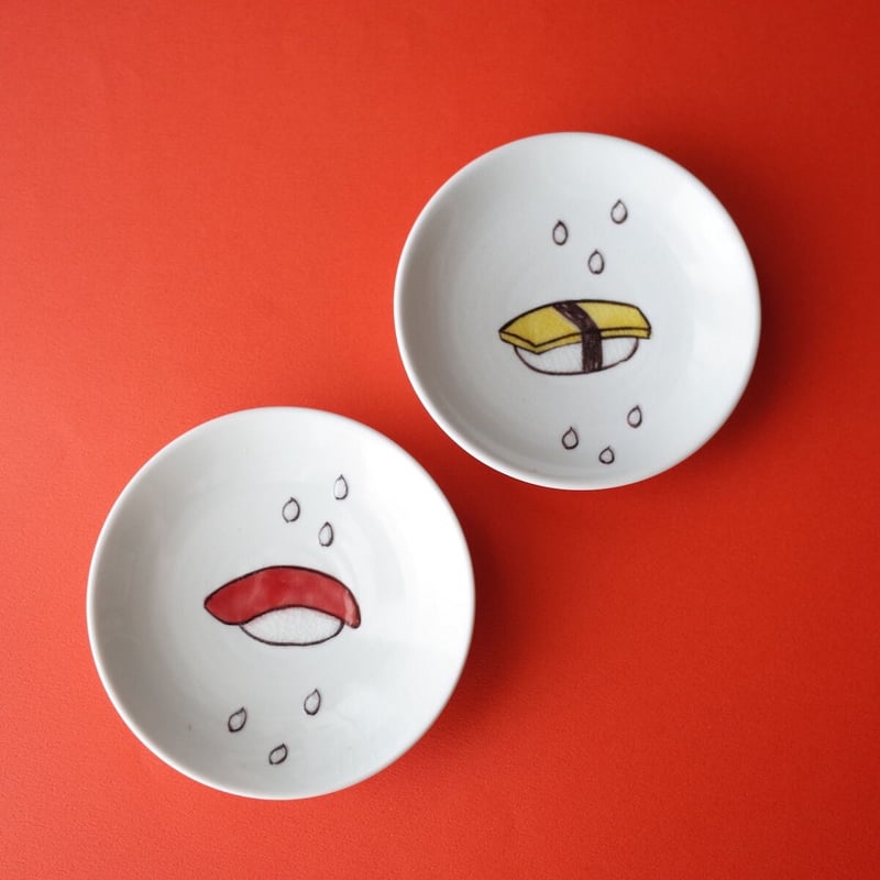 今江未央／IMAE Mio「九谷焼豆皿 酒とおでん／寿司／肉」 | オトメの