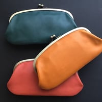 atelier KiU／アトリエ喜雨「親子がま口ウォレット L」