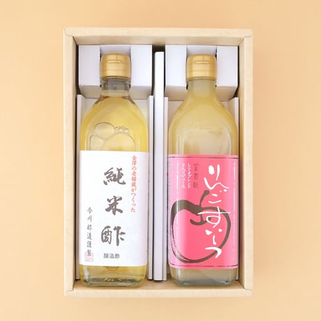今川酢造／IMAKAWA Suzou「純米酢とりんごすいーつのセット」