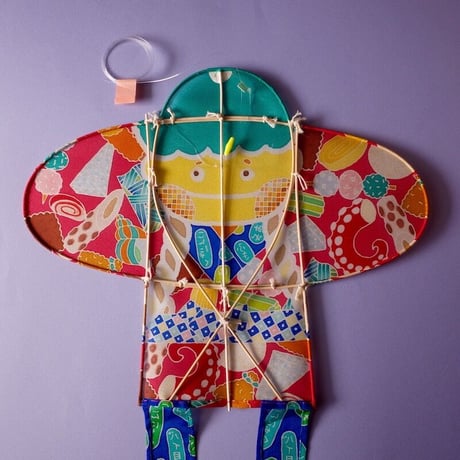 木本百合子／KIMOTO Yuriko「ミニ飾り凧 おでん」