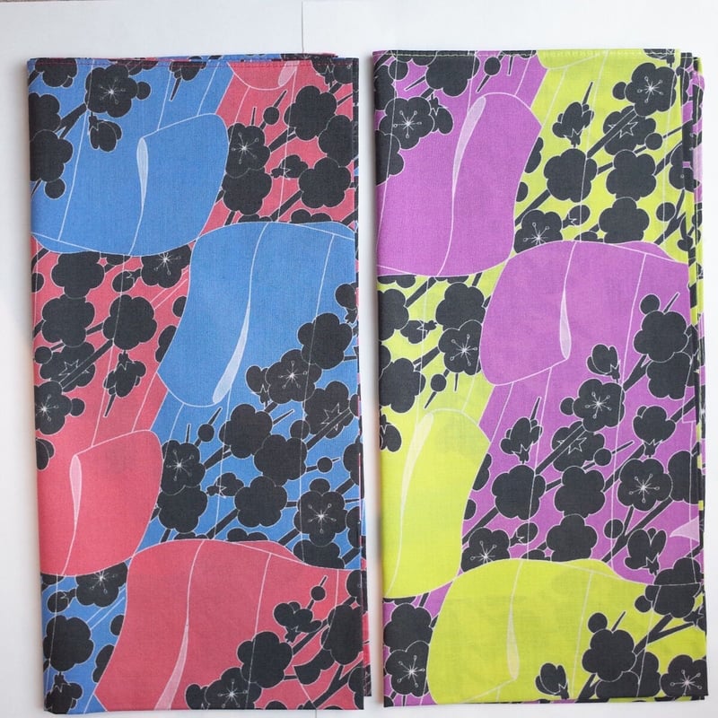 吉本大輔／YOSHIMOTO Daisuke「加賀友禅柄ハンカチ（暖色系