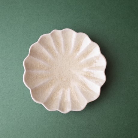たくまポタリー／Takuma pottery「お手塩皿 ハナ」