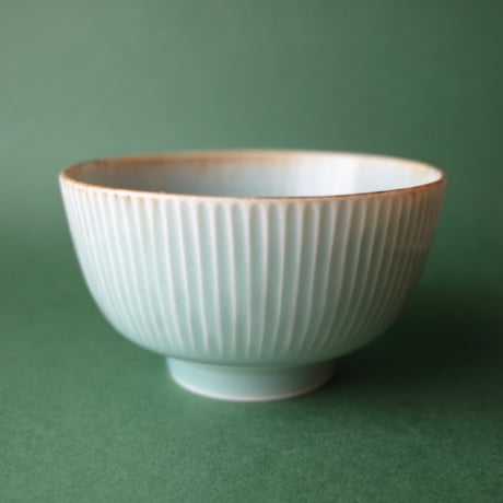 山﨑美和／YAMASAKI Miwa「茶碗 青／さくら色」