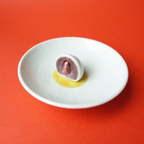 今江未央／IMAE Mio「九谷焼立体豆皿 和菓子」