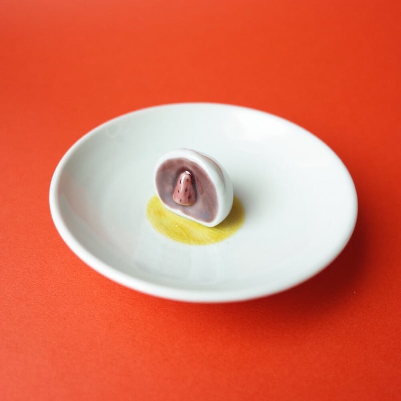 今江未央／IMAE Mio「九谷焼立体豆皿 和菓子」 | オトメの金沢 陳列室