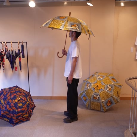 Sun miの傘 櫛柄／缶詰＆缶切り柄（60cm）