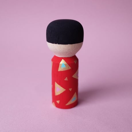 岩本清商店／IWAMOTO Kiyoshi Shouten「赤池佳江子 ミニこけし」