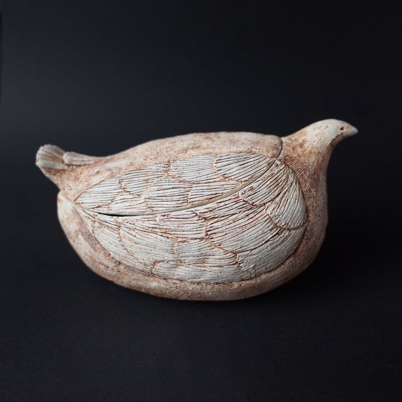 中嶋寿子　置物　小物入れ　作家　陶磁器　オブジェ 中嶋寿子 置物 小物入れ 作家 陶磁器 オブジェ