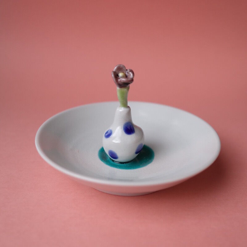 今江未央／IMAE Mio「九谷焼立体豆皿 果物と野菜」 | オトメの金沢 陳列室