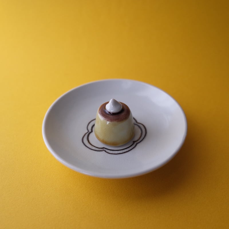 今江未央／IMAE Mio「九谷焼立体豆皿 ケーキ」 | オトメの金沢 陳列室