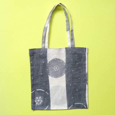 山﨑菜穂子／YAMAZAKI Nahoko「型染 BOOK BAG（野菜・果物シリーズ）」