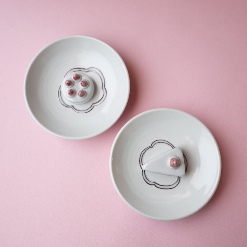 今江未央／IMAE Mio「九谷焼立体豆皿 ケーキ」 | オトメの金沢 陳列室