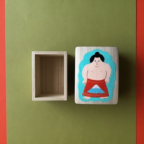 岩本清商店／IWAMOTO Kiyoshi Shouten「チビ桐箱 力士」