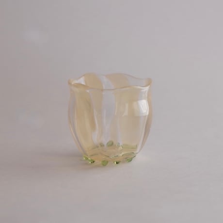 トリブーショイ硝子工芸舎／Tri Buŝoj Glass Art「おちょぼぐち」