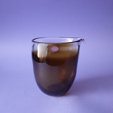 今井美智／IMAI Michi「片口 抽象 茶色」