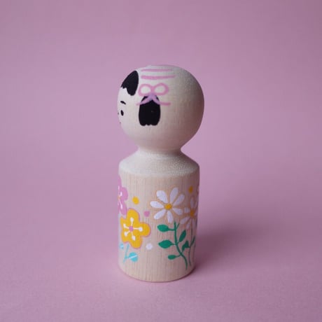 岩本清商店／IWAMOTO Kiyoshi Shouten「赤池佳江子 ミニこけし」