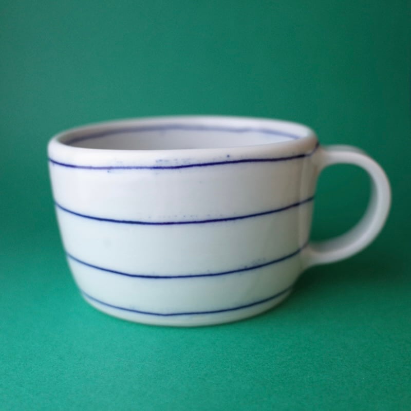 ドウガミスミコ／DOUGAMI Sumiko「マグカップ 格子／縞々」 | オトメの