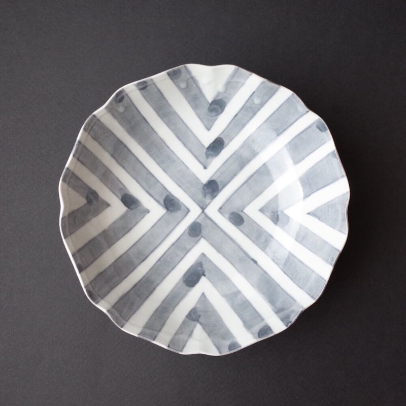 安齋新・厚子／ANZAI Arata & Atsuko「白磁染付けなます皿」 | オトメ