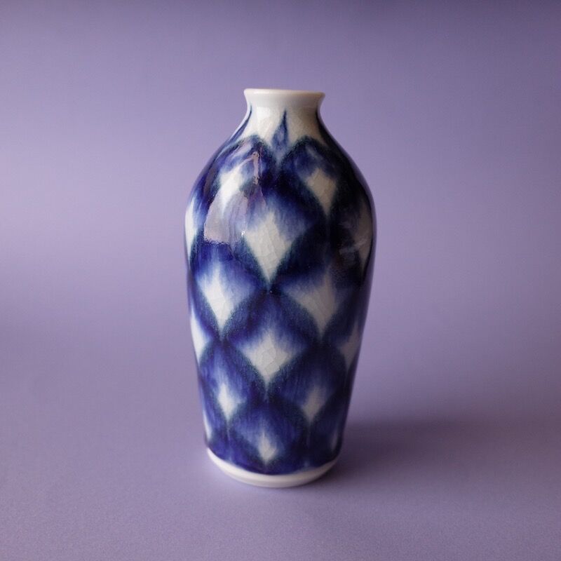 半田濃史／HANDA Atsushi「濃絞手花入」 | オトメの金沢 陳列室