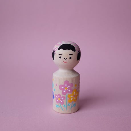 岩本清商店／IWAMOTO Kiyoshi Shouten「赤池佳江子 ミニこけし」