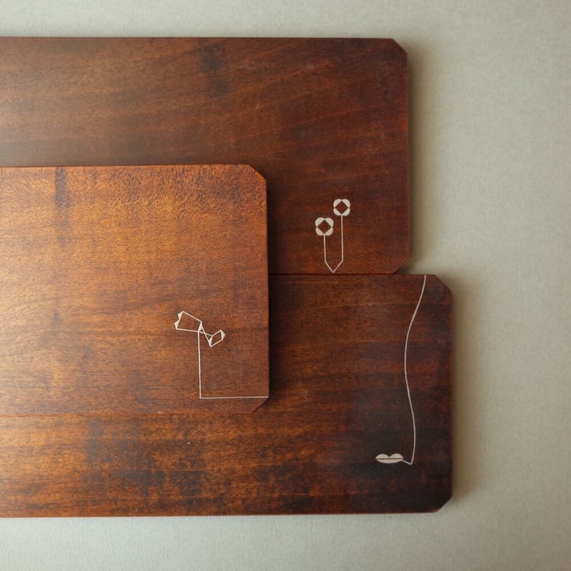 山岸紗綾／YAMAGISHI Saya「板皿 小」 | オトメの金沢 陳列室