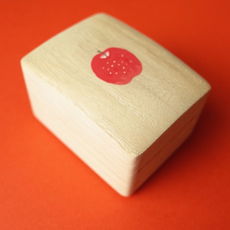 岩本清商店/IWAMOTO Kiyoshi Shouten「チビ桐箱 リンゴ 岩本清商店/IWAMOTO Kiyoshi Shouten「チビ桐箱 リンゴ