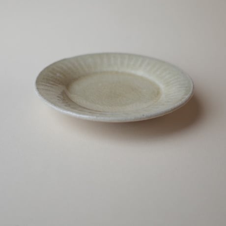 たくまポタリー／Takuma pottery「4寸皿 反り菊」