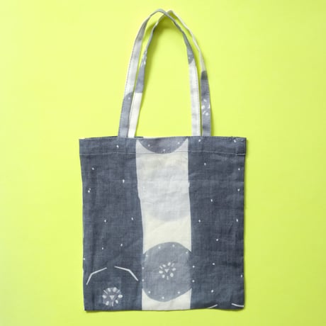 山﨑菜穂子／YAMAZAKI Nahoko「型染 BOOK BAG（野菜・果物シリーズ）」